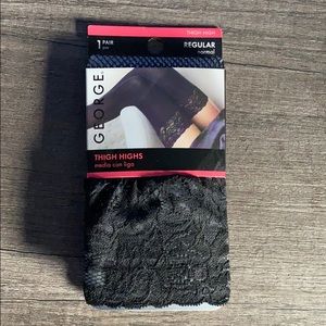Thigh highs lace stockings